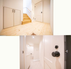 1階アクセントドア