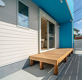 ウッドデッキ