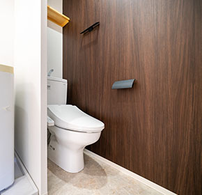 木目のアクセントクロス